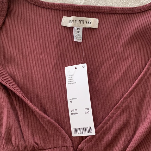 Urban Outfitters | Ruby Button Up Cropped Top - Picture 6 of 7